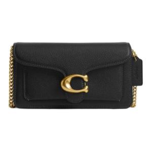 COACH Сумка через плечо Tabby Cow Leather Small женская black
