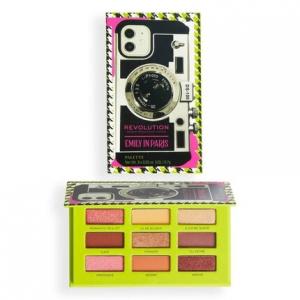 Makeup Revolution X Emily In Paris Camera Queen Палетка теней для век New Authentic