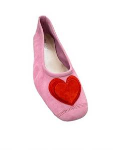 Women's Holove Ballerinas Sandal In Pink/red Reqins