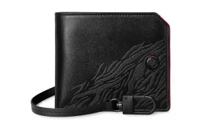 MONTBLANC Кошелек из коровьей кожи мужской черный