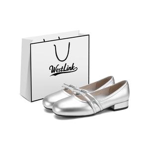 Туфли Мэри Джейн женские WESTLINK, Silver