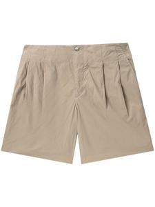 Kolor шорты строгого кроя со складками, серый