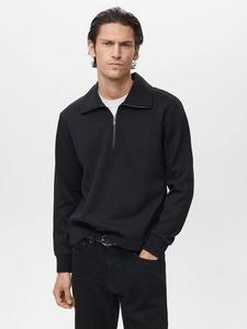 Винни джемпер с молнией из хлопковой смеси Mango