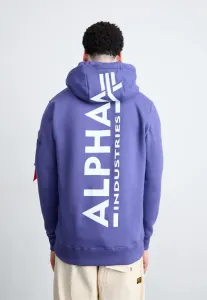 Толстовка с капюшоном Alpha Industries, Night Purple