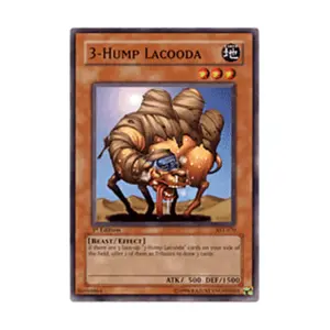 CCG Лакуда с 3 горбами (Обычный), Yu-Gi-Oh - Ancient Sanctuary - Singles