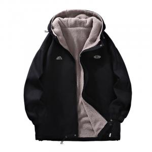 Куртка-пуховик Huichao Riding The Wind Collection, унисекс Warrior, черный (upgraded thickened)