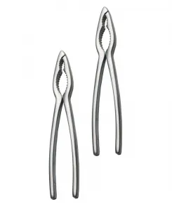 Набор из двух щипцов для крабового мяса Endurance из нержавеющей стали 18/8, размером 15 x 4 см Rsvp International, серый