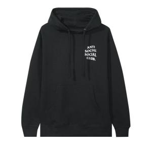 Худи Anti Social Social Club Smells Bad 'Black', черный