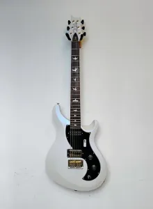 PRS S2 Vela - 2025 - Жемчужно-белый - Satin Nitro - Deluxe футляр PRS (черный)