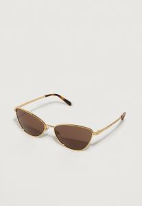 Солнцезащитные очки Ralph Lauren Sunglasses, Gold-Coloured/Brown/Gold-Coloured