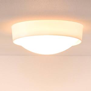 Потолочный светильник Lucide Lex, полипропилен - белый - диаметр: 25 см