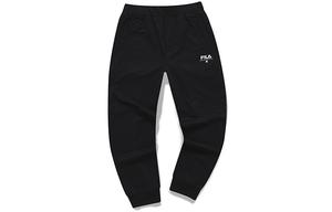 Трикотажные спортивные штаны мужские, цвет черный как смоль Fila, черный