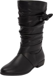 Женские сапоги Comfortview с широкой колодкой и широким голенищем Heather, Black