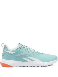 Кроссовки Flexagorce 4 Reebok, белый/зеленый