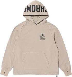 Мужская толстовка с капюшоном Chrome Ultra Strech Hoodie Logo, бежевый