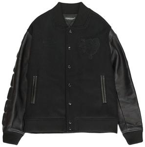 Куртка Undercover Wolf Rose Varsity Jacket 'Black', черный