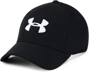 Мужская кепка Under Armour Heathered Blitzing 3.0, Black/ Black/ White