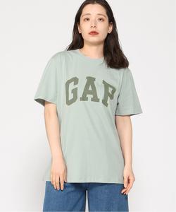 (U) Повседневная мягкая футболка с логотипом GAP (унисекс)