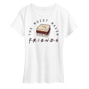 Футболка с принтом «Женские друзья» Licensed Character, белый