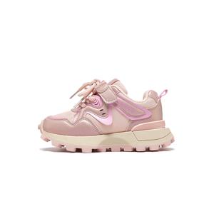 Нескользящие, износостойкие, дышащие низкие детские кроссовки для повседневной носки MQD, розовый