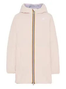 Двусторонняя стеганая куртка с капюшоном K Way Kids, нейтральный