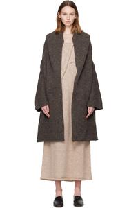 Lauren Manoogian Пальто-Капоте цвета таупе