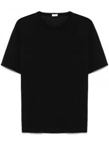 Футболка из хлопка с короткими рукавами Caruso, черный