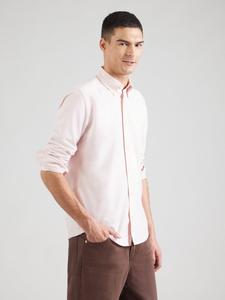 Рубашка Slim Fit на пуговицах BOSS H-ROAN, пастельно-розовый
