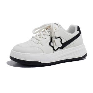 Амортизация, устойчивость к истиранию, легкие, дышащие, увеличивающие рост скейтбордские туфли women's Babaya, бежевый