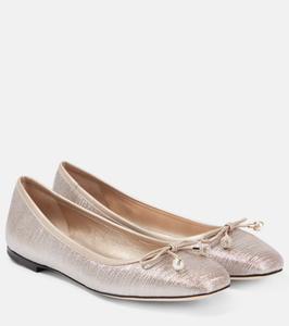 Балетки с блестками Elme Jimmy Choo, Macaron