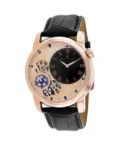 Мужские часы с розовым золотым циферблатом - CV1546 Christian Van Sant, золотой