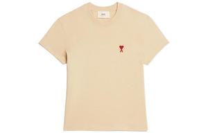 Футболка унисекс ванильного цвета Amiparis, цвет Vanilla