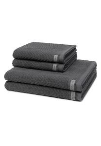 Полотенце для ванной Ross 2 X 2 X Duschtuch im Set Smart, цвет Schiefer