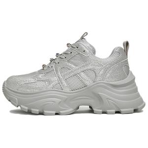 Женские кроссовки с низким, массивным верхом, устойчивые к истиранию TATA, Black