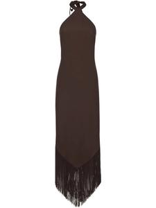 Длинное платье Taller Marmo Nina, коричневый