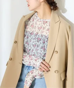 Прозрачный цветочный топ Journal Standard, цвет Pink