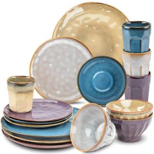 Набор столовых приборов Moritz & Moritz COPA 16-tlg., керамика - 34 x 32 x 37 см