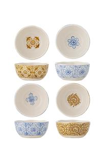 Набор из 4 мисок 10,5 х 5 см Bloomingville, синий