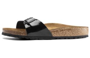 Женские черные узкие шлепанцы Birkenstock