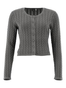 Кардиган OS-Trachten Strickjacke Borida, цвет mittelgrau