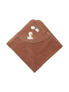 Sterntaler Банное полотенце с капюшоном 100x100 см Duck Edda, средне-коричневого цвета