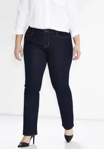 Прямые джинсы Levi's Plus "314 Shaping Straight", хлопок стрейч, цвет Rinsed