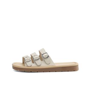 Женские сандалии Slide BOERDIQI, Ecru
