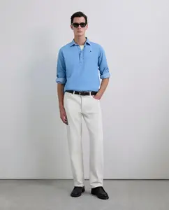 Мужская хлопковая рубашка классического кроя Scalpers, синий