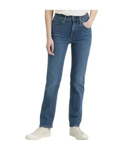 724 джинсы прямого кроя с высокой посадкой Levi'S, синий