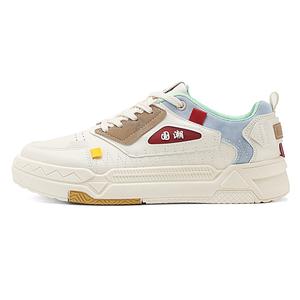 Нескользящие, износостойкие, дышащие низкие мужские кроссовки для скейтбординга Sportful, Beige Black