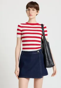 Полосатая футболка с принтом Calliope, Var Rosso