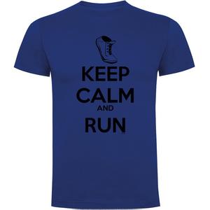 Футболка Kruskis Keep Calm And Run, синий