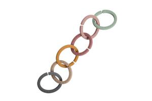 B-Силиконовые кольца, подвеска-прорезыватель, 6 шт. Bo Jungle