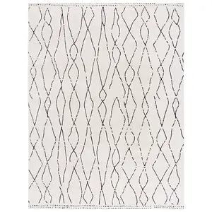 Ковер Melody Ashover Safavieh, черный, 214x214 см, круглый